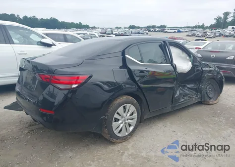 2024 Nissan Sentra S Xtronic Cvt из США, поврежденный, VIN 3N1AB8BV0RY296116